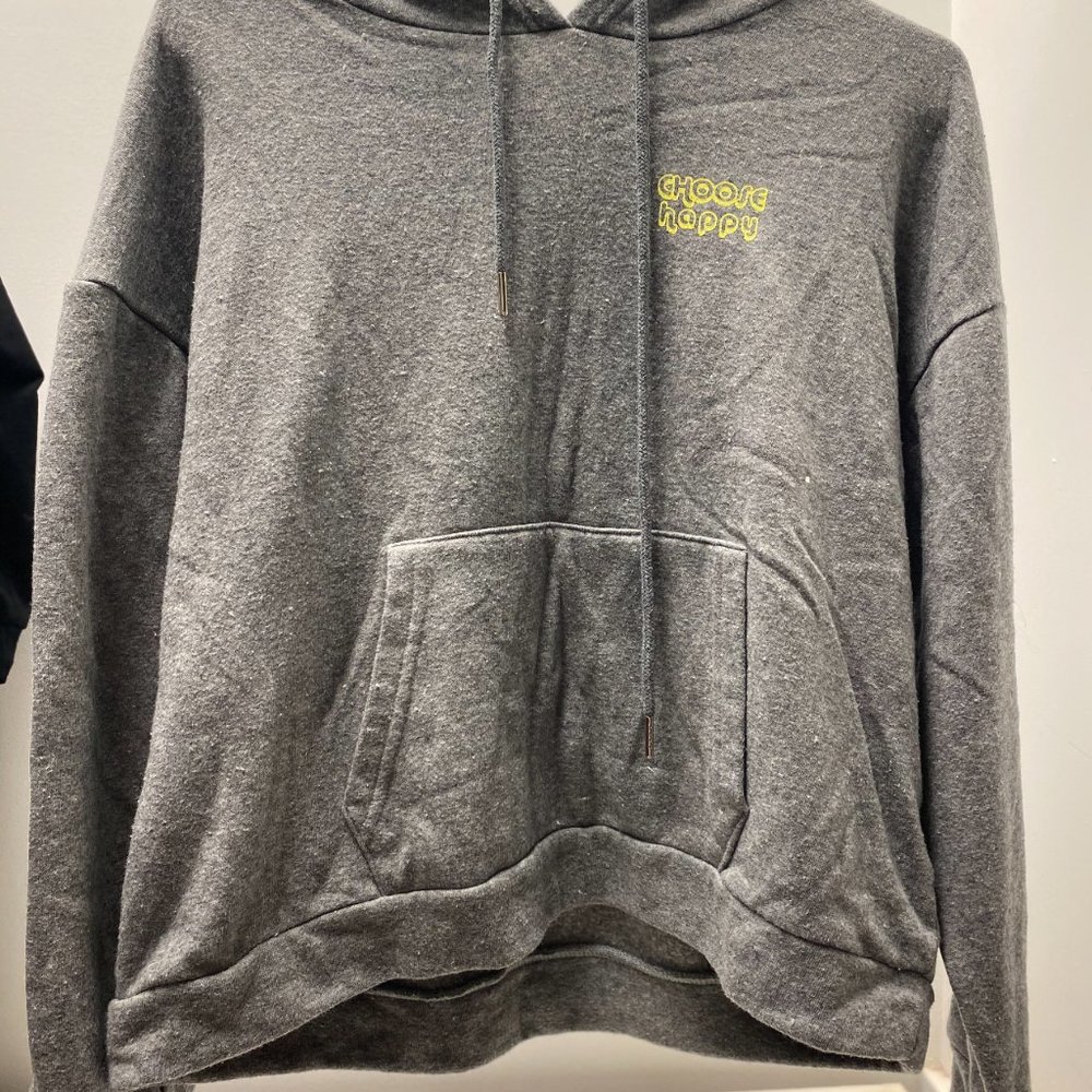 Casual and Soft "Choose Happy" Hoodie